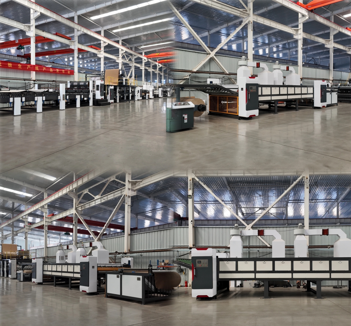 Fully automatic honeycomb paperboard production line（images 4）